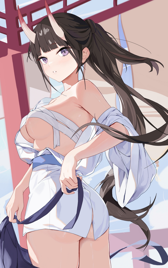 Noshiro Anime Art, , Azur Lane, Noshiro
