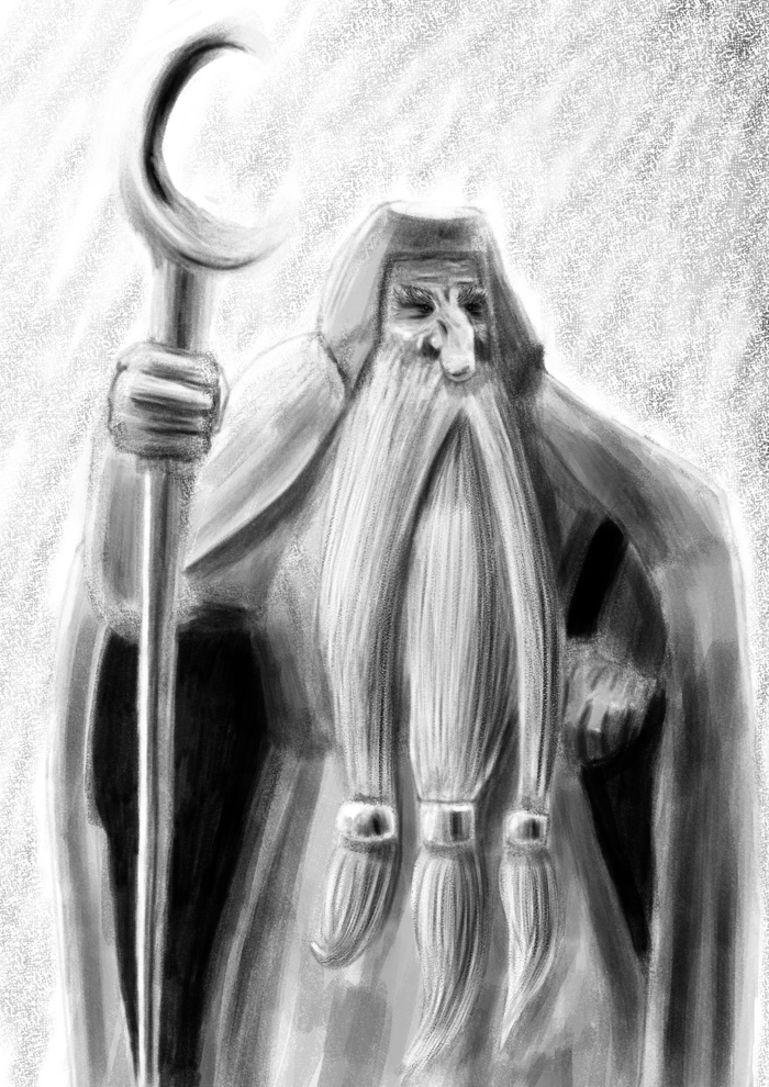 Рисунок дня: волшебник