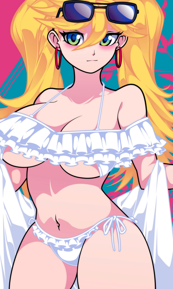  Panty Stocking with Garterbelt, Panty Anarchy, Anime Art, 