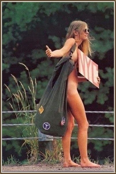  / NSFW, Erotic, Woodstock, Hitch-hiking, Old photo, Repeat