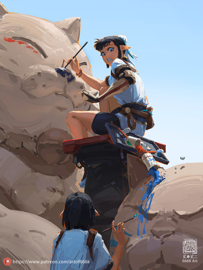 Kan Liu World , ArtStation, , , Kan Liu, 
