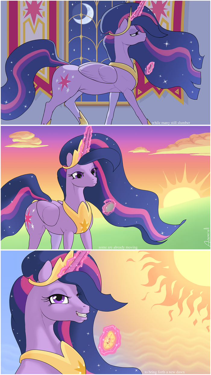    My Little Pony, Ponyart, Twilight Sparkle, Arareroll