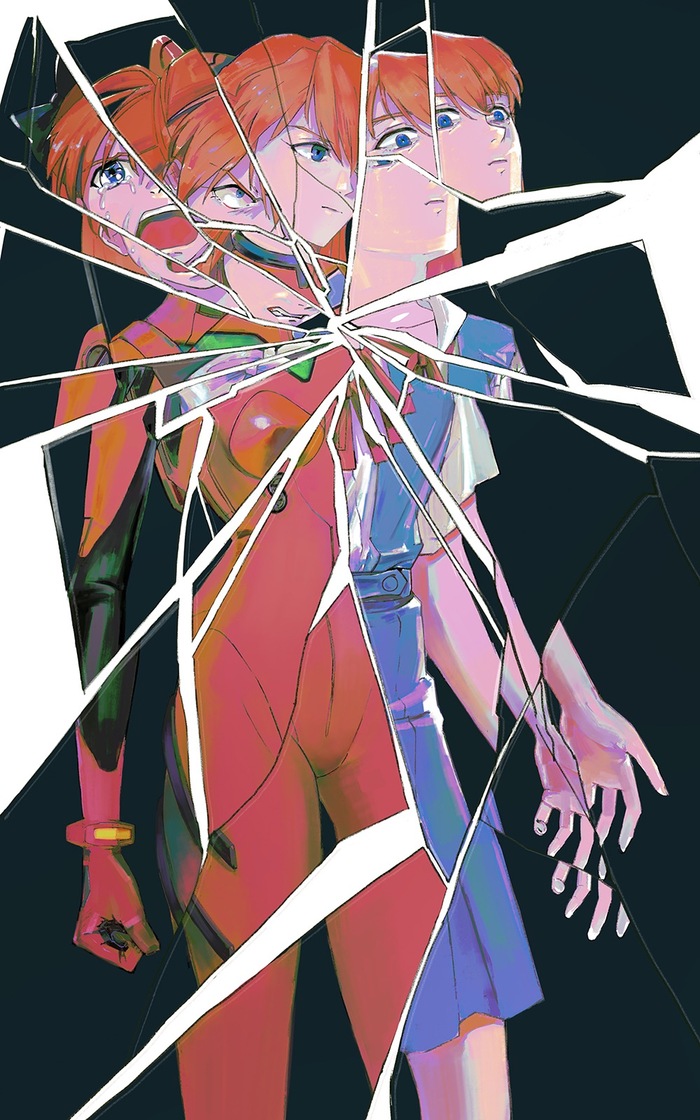  , Anime Art, , Asuka Langley, Evangelion