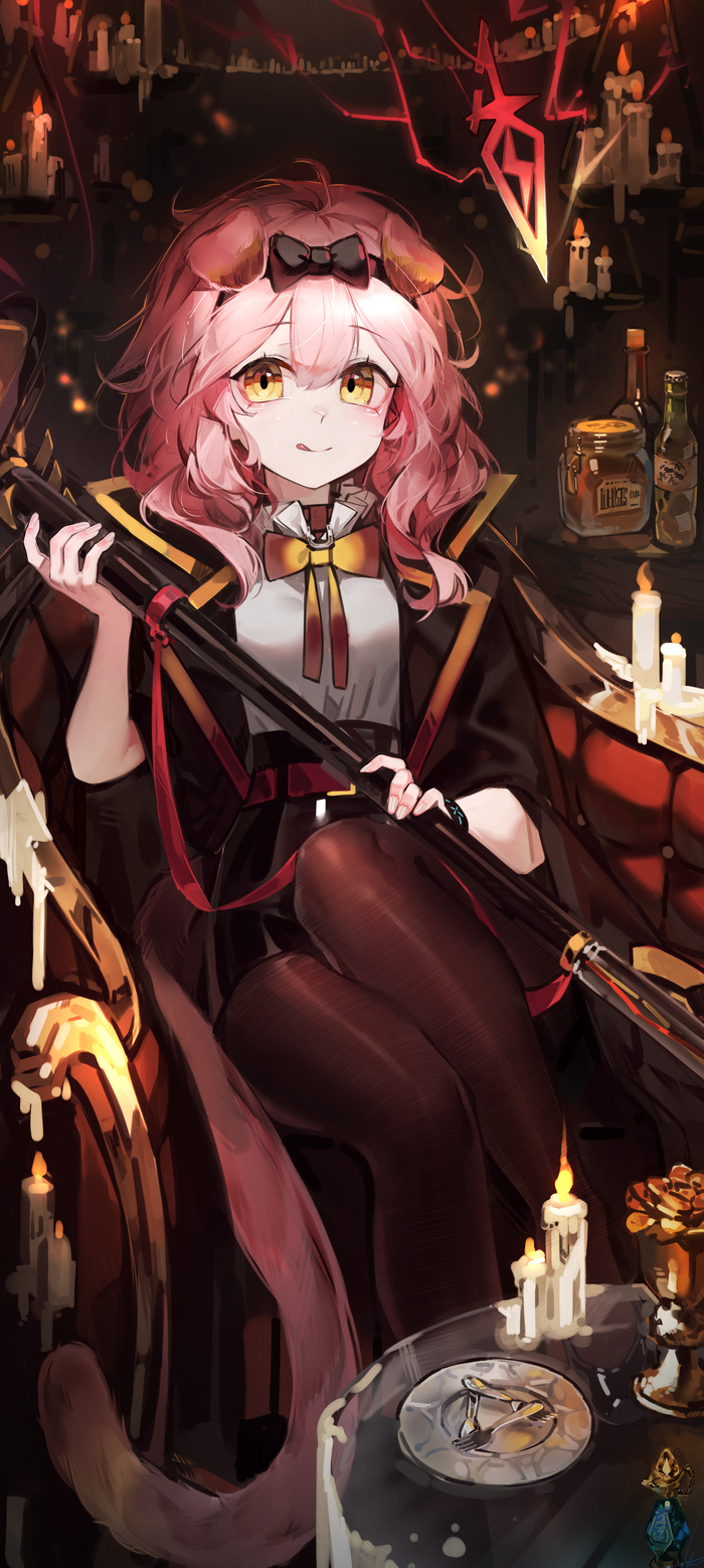  Anime Art, , Goldenglow, Arknights, Animal Ears, Doctor (Arknights), 
