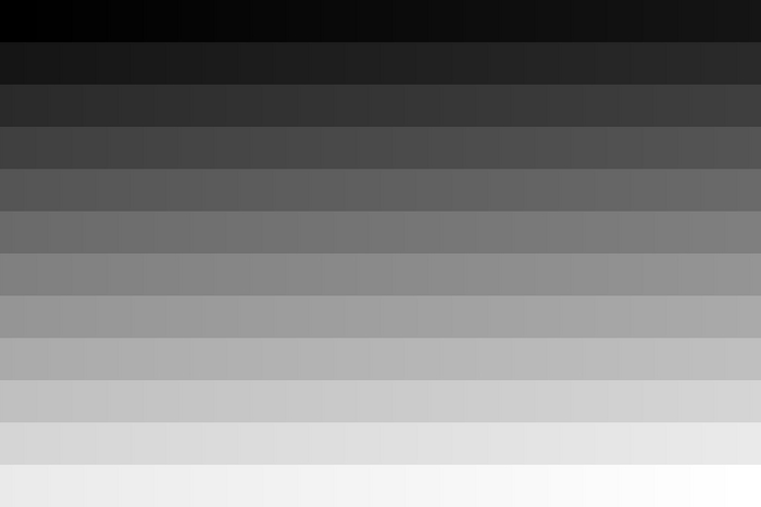 12 оттенков серого