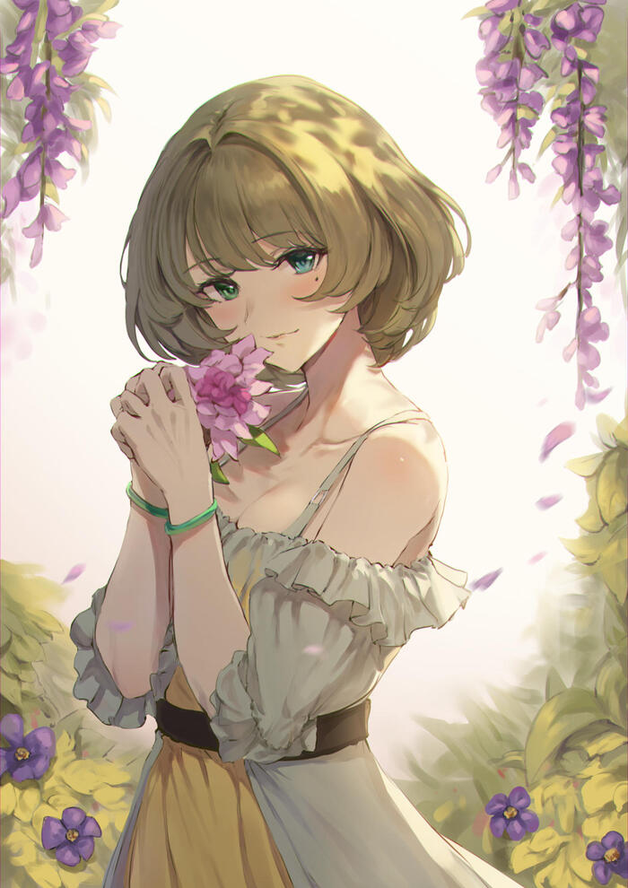 Kaede , Anime Art, Takagaki Kaede, Idolmaster Cinderella Girls