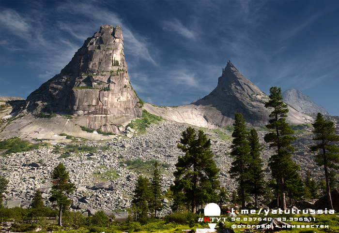 Красивые места России. Скала Парабола