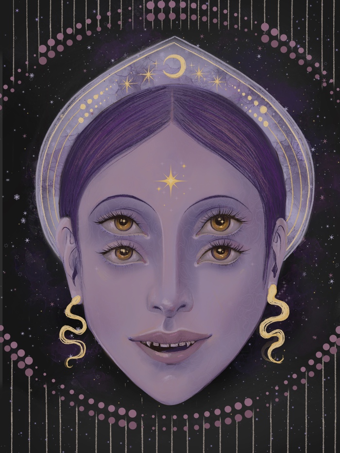 Многоокая, процесс создания