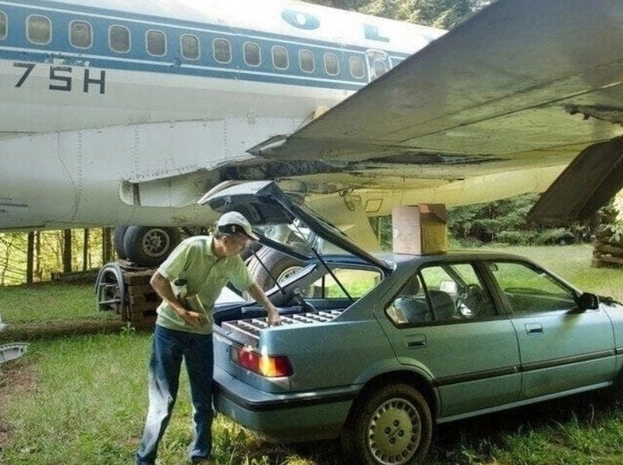 Круто жить в собственном самолете! Самолет, Boeing, Дом, Длиннопост, Повтор Круто жить в собственном самолете! Самолет, Boeing, Дом, Длиннопост, Повтор