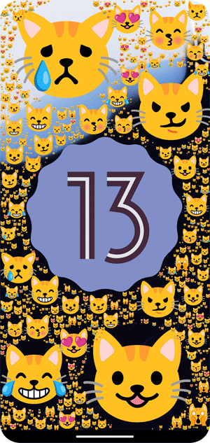 Пасхалка в Android 13 Android, Пасхалка, Кот, Длиннопост