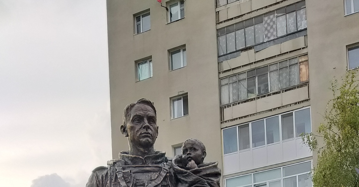 Памятник защитникам Донбасса | Пикабу