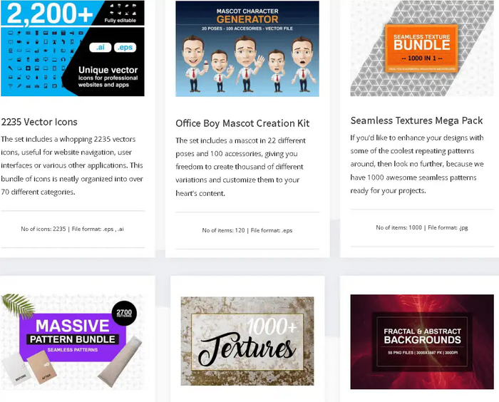 Бесплатно BundleStorm V1 и V2 (стоимостью 98 долларов США): 18 000+ ресурсов для графического дизайна