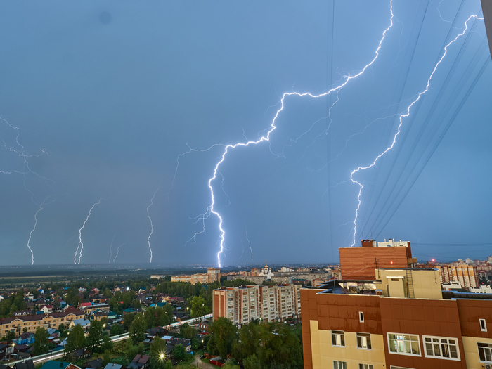Бушуй, гроза! МЫ жаждем грома. Сыктывкар 25.08.2022г Сыктывкар, Гроза, Молния, Olympus, Природа, Небо, Лига охотников за грозами, Коми, Длиннопост