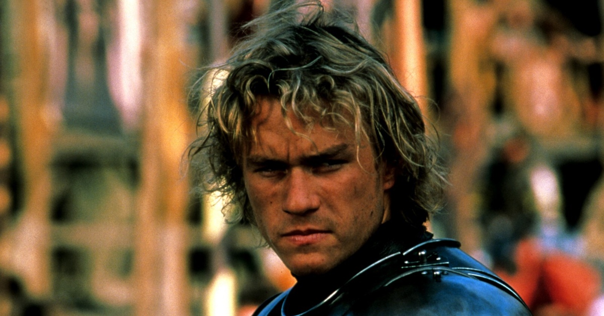 Актер рыцарь. A Knight's Tale фильм 2001. Фильм история рыцаря фильм 2001. Хит Леджер история рыцаря. Рыцарь Леджер.