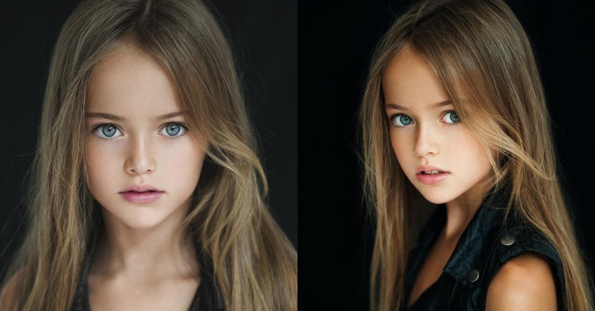 Красивые девушки в детстве. Kristina Pimenova в детстве.