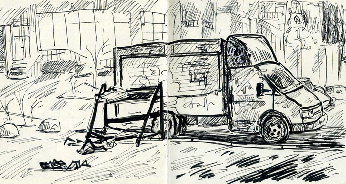 Мурино Рисунок, Набросок, Рисование, Арт, Тушь, Мурино, Девяткино, Санкт-Петербург, Застройка, Скетч, Длиннопост