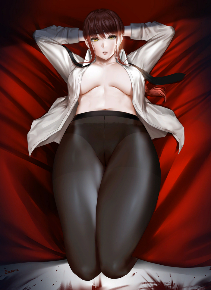  Chainsaw Man, Makima, Anime Art, , Easonx
