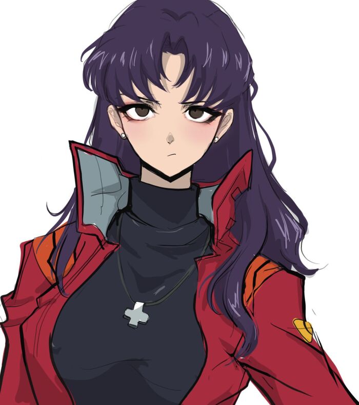      Anime Art, , Evangelion, Misato Katsuragi