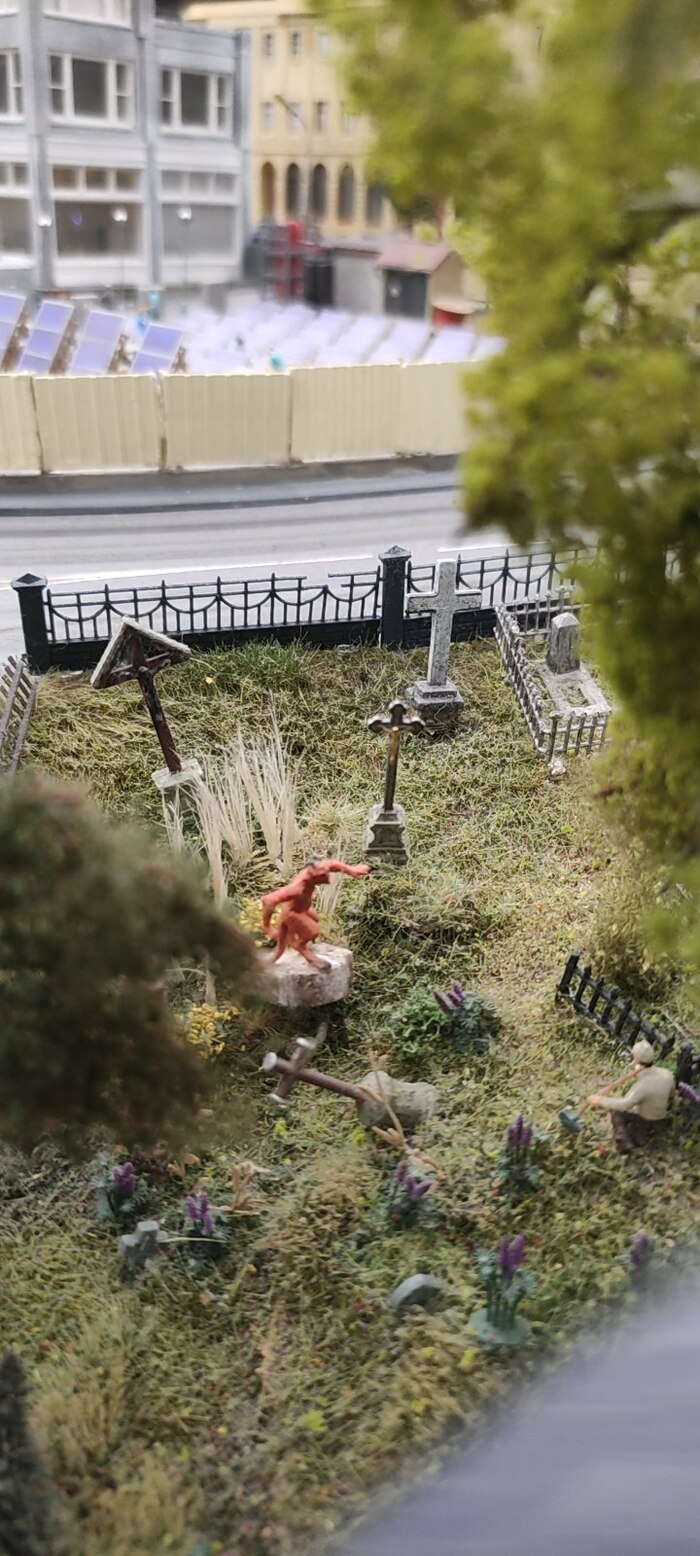 Ответ на пост пасхалочка в музее Гранд Макет Россия, Санкт-Петербург, Длиннопост, Пасхалка, Ответ на пост