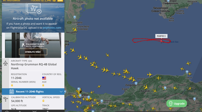       , , Flightradar24, Rq-4 Global Hawk,  ,  , 