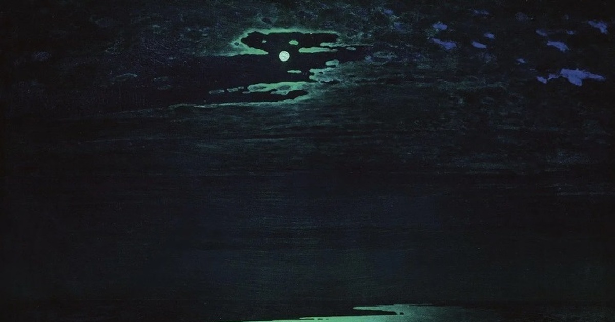 Ночь над днепром куинджи картина фото