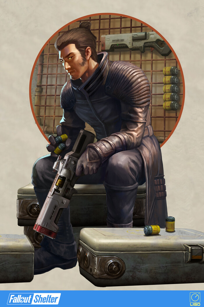 Fallout Shelter , ArtStation, , Fallout, Fallout shelter, , 