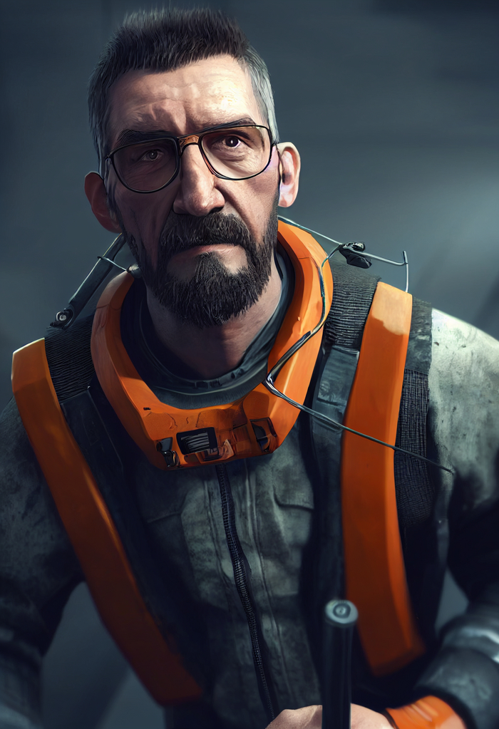      Midjourney, Half-life, Half-life 3,  ,  , ,   , 