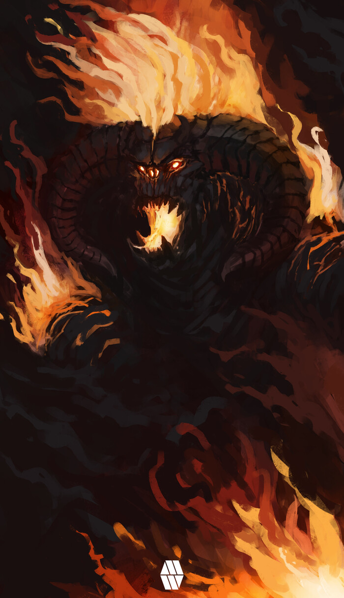 Balrog , ArtStation,  , , ,  , , 
