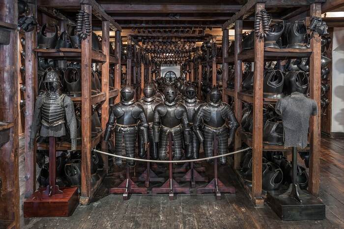 Грацевский арсенал в Австрии содержит около 32 000 единиц средневекового оружия История, Музей, Арсенал, Оружие, Доспехи, Интересное, Фотография, Длиннопост