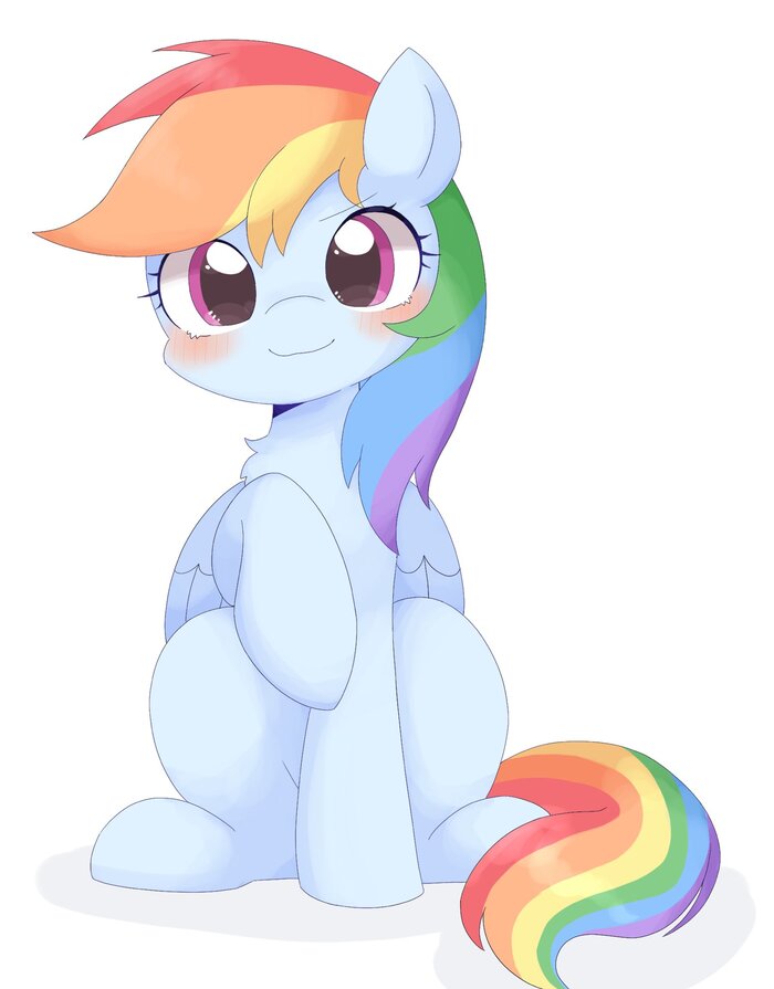  My Little Pony, Ponyart, Rainbow Dash, Ginmaruxx