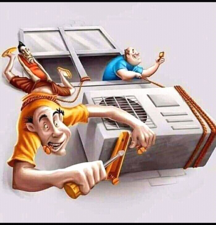 Установка кондиционера