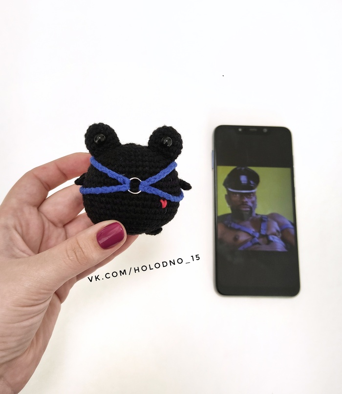 Чёрная жабка