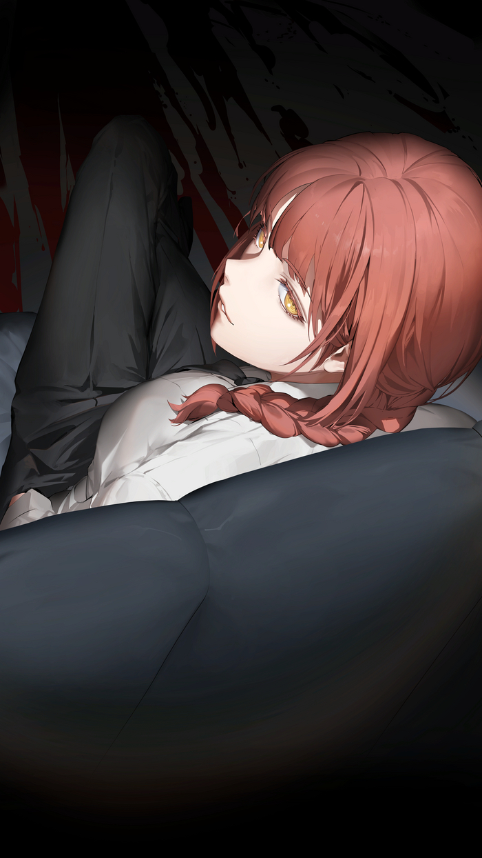  Chainsaw Man, Makima, Anime Art, 