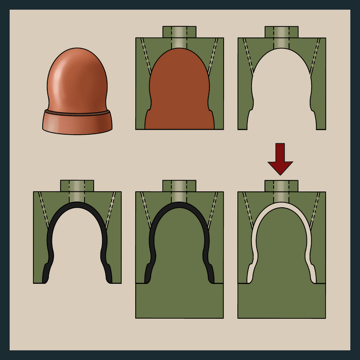 Что такое ХТС? Скульптура, Художественное литье, Бронза, Литье металла, Технологии, Процесс, Видео, Без звука, Вертикальное видео, Длиннопост