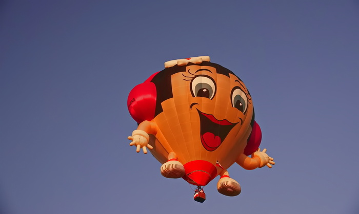 Праздник воздушных шаров в городе Барнефелд, Голландия