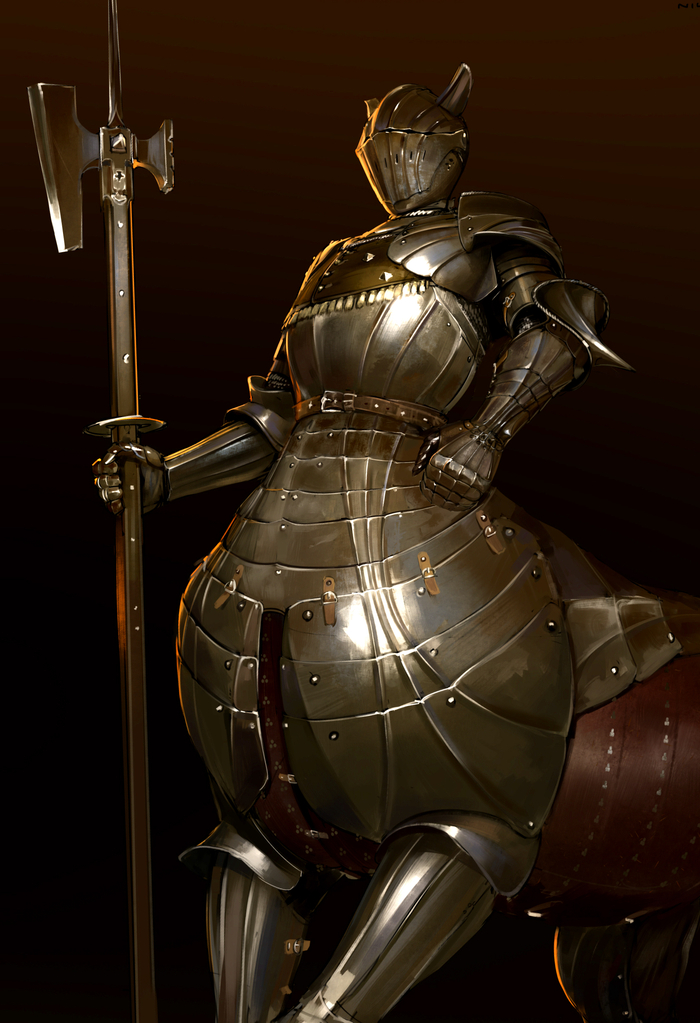 Продолжение поста «Облачение рыцаря»