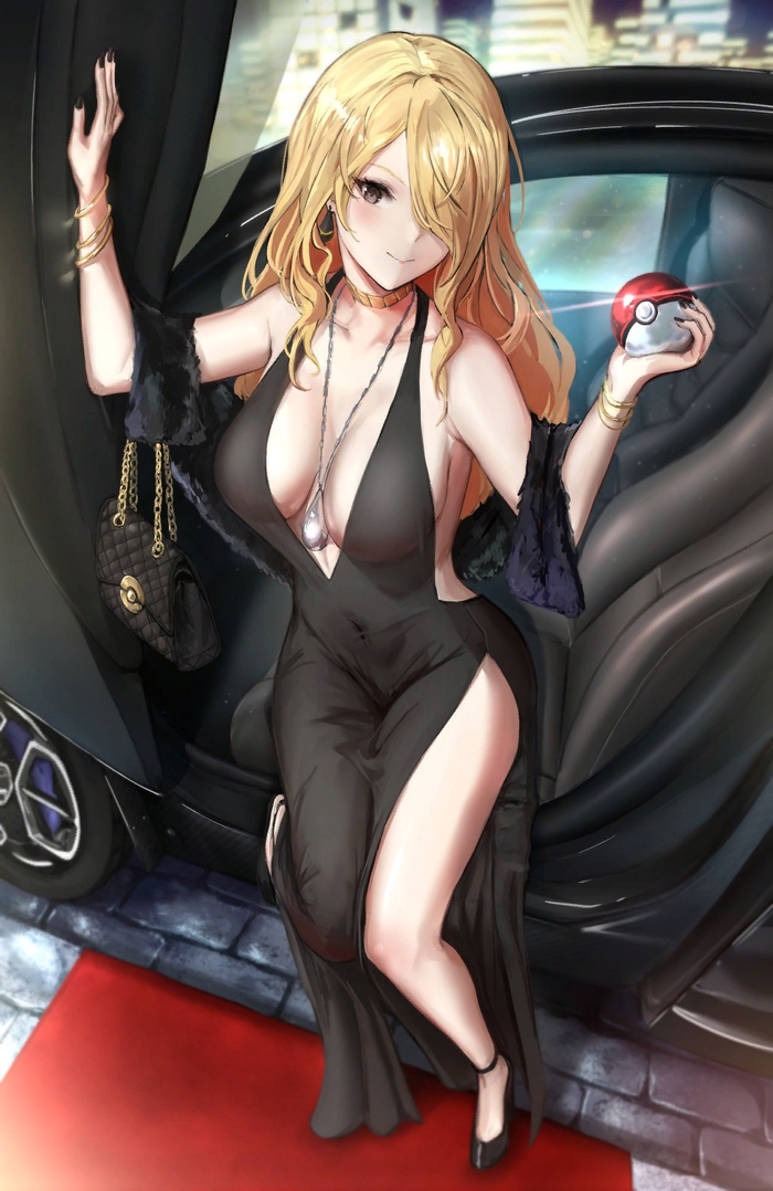  , Cynthia, Anime Art, , 