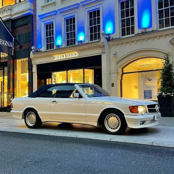 Кабриолет на базе Mercedes-Benz 560SEC