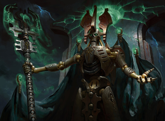 Szarekh, the Silent King , ArtStation, Wh Art, Warhammer 40k, Necrons, , Magic: The Gathering