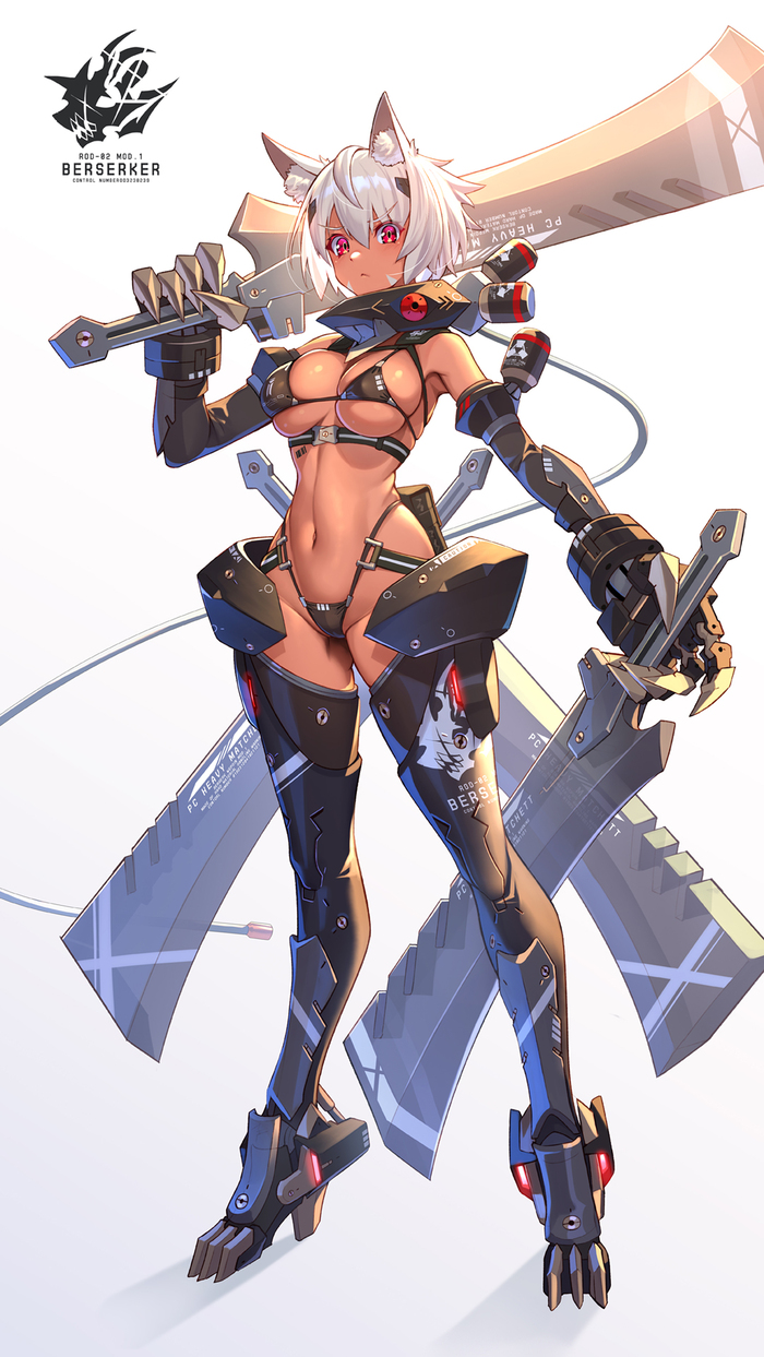   , , Anime Art,  , Original Character, Bunnysuit, , RPG, , , , Takamine Nadare
