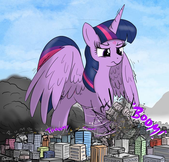 Giant Purple Smart Horse My Little Pony, Twilight Sparkle, Giant Pony