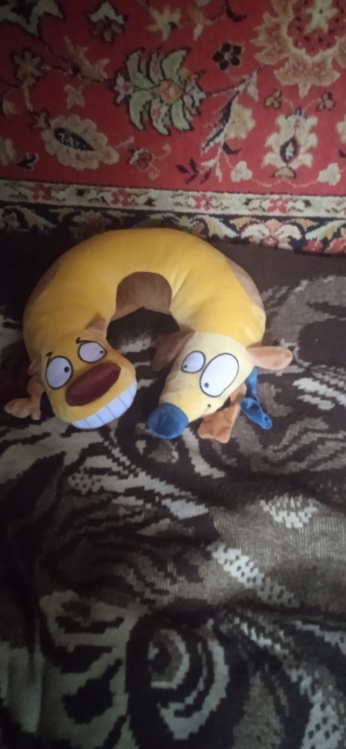 Вот такого вот мягонького КотоПса я заказала на Я.Маркет: