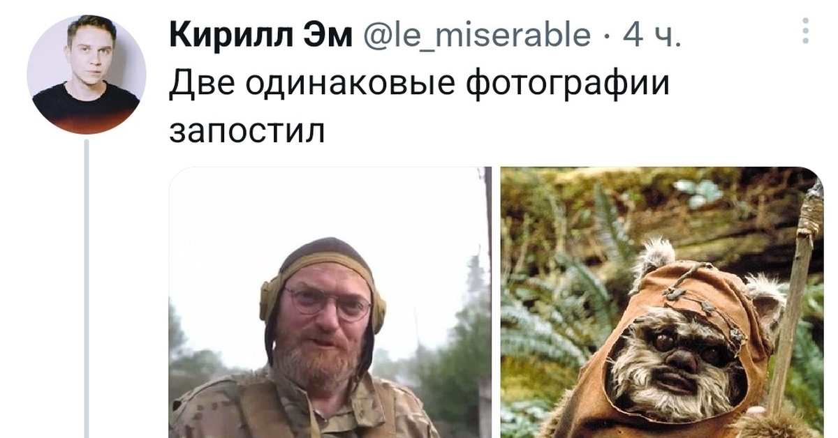 Это две одинаковые картинки мем оригинал