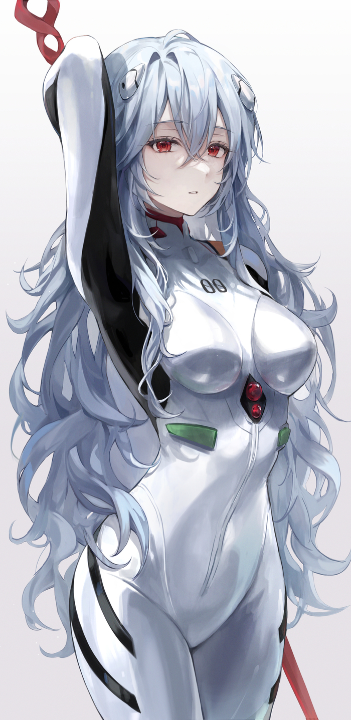Ayanami Rei Anime Art, , Rei Ayanami, Evangelion, Ekina