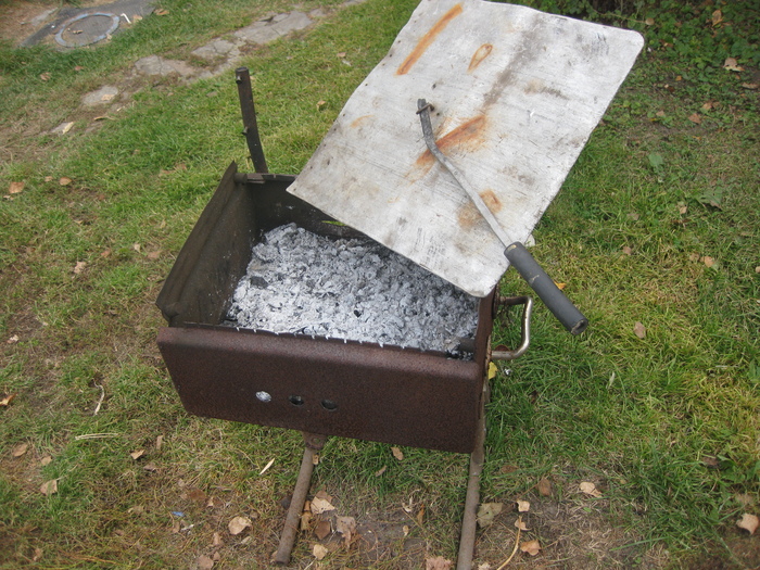 Баба и шашлык