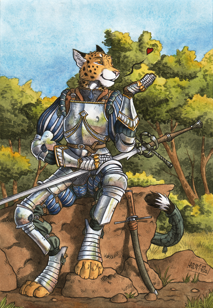     , , Furry Art, 0laffson, Furry Feline