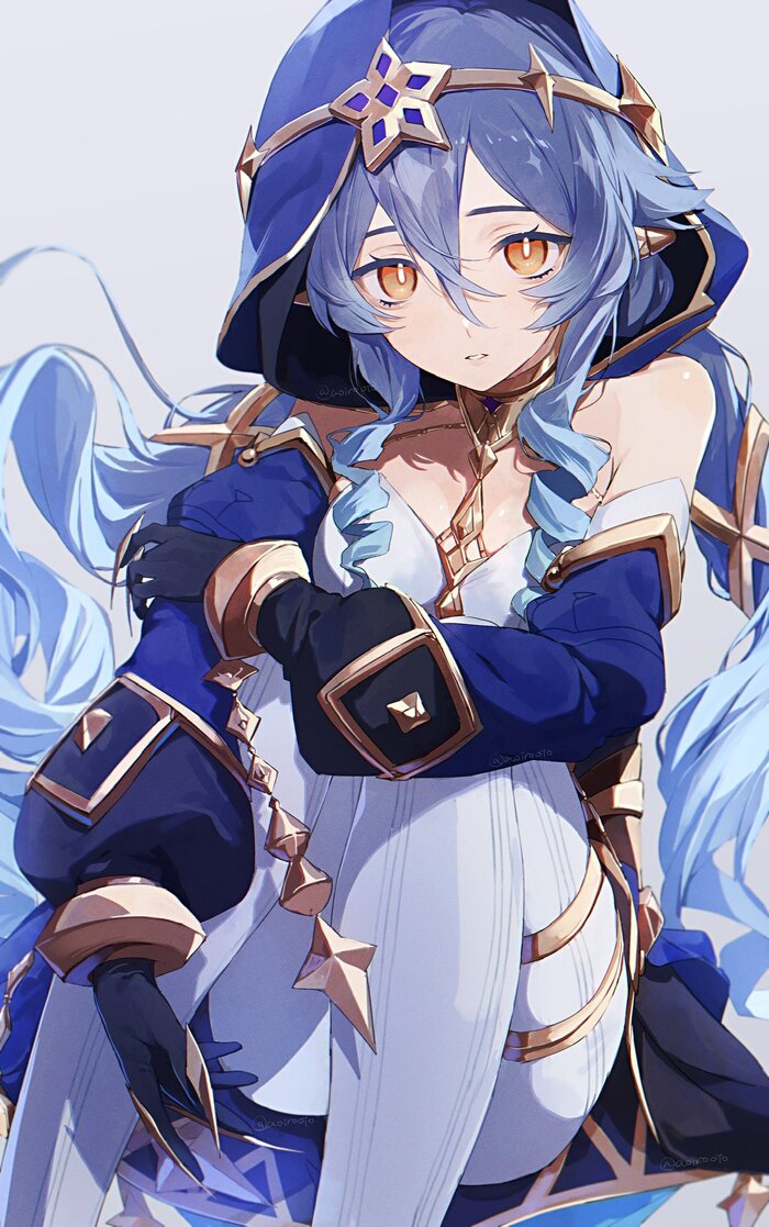 Layla Genshin Impact, Layla (Genshin Impact), , , , , Anime Art, Tomatolaccoon, 