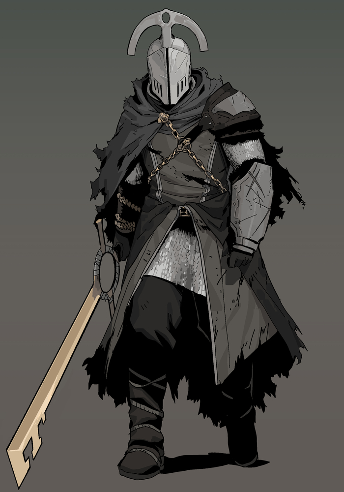 Chained knight