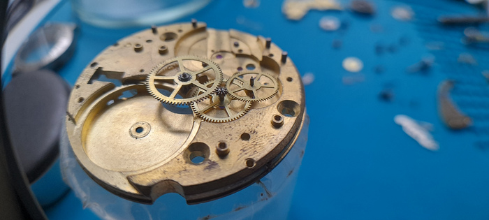 Рассмотрим работу предыдущего часового мастера Ремонт, Наручные часы, Часы, Хобби, Доверие, Хитрость, Совесть, Длиннопост