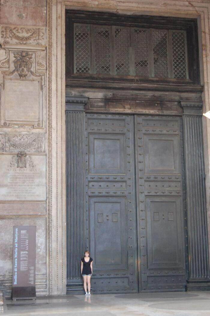 Самые старые двери в Риме, датируемые 115 годом нашей эры Древний Рим, Фотография, История, Дверь